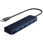 Hyperdrive 4-in-1 USB-C Hub Midnight Blue