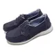 Skechers 休閒鞋 On-The-Go Ideal-Coastal 女鞋 藍 白 帆船鞋 瑜珈鞋墊 帆布 套入式 137080NVY