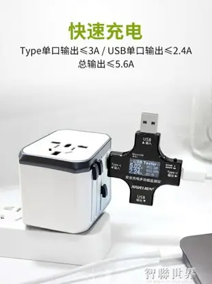 轉換器全球通用插頭轉換器充電器英美標歐洲日本香港澳洲轉換插頭插座 交換禮物