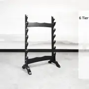 6 Tier Sword Stand Multilayer Standing Sword Rack Sword Holder Floor Stand