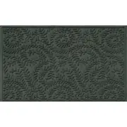 WaterHog Boxwood Evergreen 35 in. x 59 in. PET Polyester Indoor Outdoor Doormat