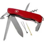 瑞士製造 維氏VICTORINOX 森林者FORESTER系列-經典12用瑞士刀(0.8363)紅色 長111MM