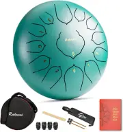 12 Inch 13 Note Steel Tongue Drum Percussion Instrument Lotus Hand Pan Drum with