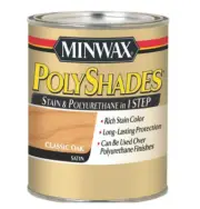 Minwax 61370444 Polyshades Interier Stain And Polyurethane Finish, Classic Oak