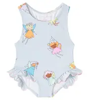 [Stella McCartney Kids] Stella McCartney Kids Baby printed swimsuit M 6 multicoloured