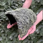 Oversize Reptile Hides & Caves - Large Resin Rock Habitat Hideouts for Bearded D