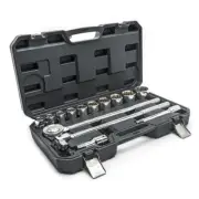 Crescent 3/4" Drive 12 Point Standard SAE Socket Wrench Set, 14 pc