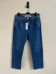 MCQ by Alexander McQueen , Reworked Denim in Sky White , BNWT 34