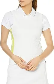 [New Balance] 012-2173501 Women's Water Repellent Crew Neck Knit Vest (Big Logo, Stretchy) / Golf Sweater