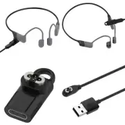 For SHOKZ Open Swim Pro S710 Earphone Type-C Data Charging Cable Charger Adapter