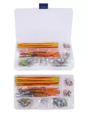 840Pcs 560Pcs 140Pcs Preformed Breadboard Jumper Wire Kit 14 Lengths Assorted