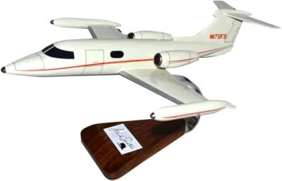 Gates Learjet 24A Frank Sinatra N175FS Desk Display Model 1/32 SC Airplane Rare