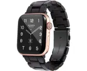 Dhrs Compatible With Apple Watch Band 38mm 40mm 42mm 44mm Thin Light Resin Strap Bracelet