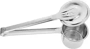 Stainless Steel Fruit Picker Tool Labor Saving Dates Device with Capacity Ladle Design Efficient Orchard Harvesting Tool for Dates Pepper and Berries
