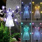 Solar Angel Solar Garden Light Outdoor Decorative Light Ground Plug Light Decor