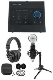 1-Person Podcast Podcasting Recording Kit w/Presonus Quantum ES2 Interface