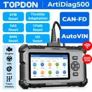 2025 TOPDON AD500 PRO+ Car Diagnostic Scanner Tool OBD2 Code Reader Oil SAS TPMS