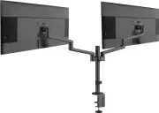 PRO MT81D - Premium Aluminum Dual Monitor Stand Arms, Supports 17-32" & 17.6 Lbs