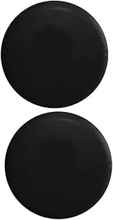 2pcs 15 Rv Spare Tire Cover Durable Wheel Covers for Campers UV Resistant Design for Long Lasting Protection Easy Installation for Trailer and Rv Use