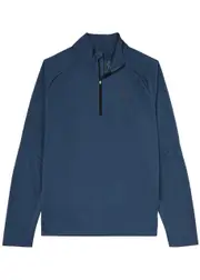 ON Climate Half-zip Stretch-jersey Sweatshirt - Blue - S S
