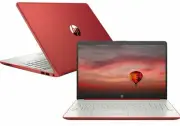 NEW HP 15.6" HD Laptop Intel Quad Core N5000 2.7GHz 4GB DDR4 128GB SSD Win10 Red