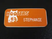 STEPHANIE * Hooters ** Name badge!