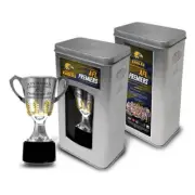 WEST COAST EAGLES 2018 AFL PREMIERSHIP CUP IN COLLECTORS TIN YEO SHUEY KENNEDY