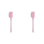 2x Tovolo Flex-Core All Silicone Nylon Spatula Baking/Cook Utensil Pink Sorbet