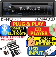 FITS 1998-2013 HARLEY PLUG & PLAY KENWOOD CD BLUETOOTH USB CAR RADIO STEREO