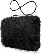 [BESPORTBLE] Faux Fur Hand Warmer Muffs for Women Portable Winter Hand Sleeves present for Cold Weather Events Elegant Accessory for Weddings and Parties
