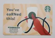 Starbucks Card US 2023 You've Earned This BC 6216