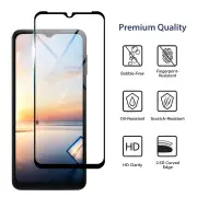Tough On Samsung Galaxy A14 5G Tempered Glass Screen Protector Black