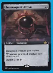 Transmogrant's Crown (Extended Art) - The Brothers' War (BRO)