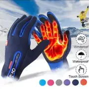 Winter Gloves -10℃ Waterproof Windproof Thermal Touchscreen Gloves for Men Women