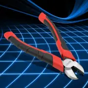 6" Durable CrV 1" Opening Jaw Diagonal Cutter Hardened Wire Side Cutting Nipper