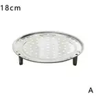 Steel Steamer Plate Rack+3 Stands Insert Q8T0