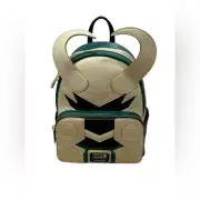 NWT Loungefly x Universal Marvel Loki Classic Cosplay Mini Backpack