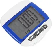 Sosoport Pedometer Walking Running Vest Wear-Resistant Step Counter Holder Trackers Calorie Step Counter Watch Running Accessories Charge Steps Weight Walk Supply Counters Monitor Blue Abs
