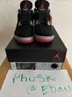 Brand New 2019 Air Jordan 4 Bred Size 7.5 100% Authentic