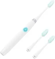 Anneome Oral Electric Toothbrush Fully Automatic Waterproof Portable Battery Powered Tooth Brush White for Kids
