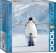 EuroGraphics Penguin & Chick Small Box Puzzle (1000 Pieces)