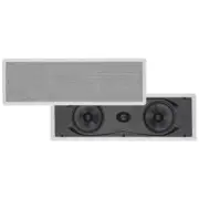 Set of 3 Yamaha NS-IW960 2-Way In Wall Home Theater Speaker System White