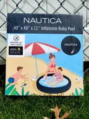 NAUTICA Play Pool Baby Inflatable Kiddie Swimming Pool