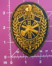 Vintage Gemsco Fire Department embroidered patch