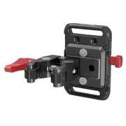 SmallRig Mini V Mount Battery Plate with Crab-Shaped Clamp 2989 (Black)