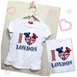 🎀WHY AND 1/2👼 I LOVE LONDON英國普普熊T桖9號AWA0232 二手釋出