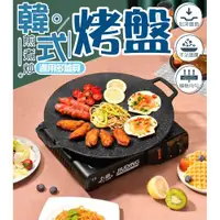 在飛比找ETMall東森購物網優惠-韓式烤盤30cm(露營/野炊/燒烤/烤肉盤/瓦斯爐)