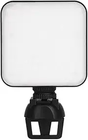 Gyorwst 1 Piece LED Video Camera Light 6500K Mini for DSLR Cam LED Panel Lamp Photo Video Lighting with 1/4 Inch Screw Hole