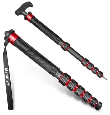 Carbon Fibre Monopod For Travel DSLR Camera 32mm diameter Max. 33lbs/15KG
