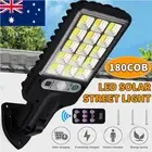 1300W LED Solar Flood Light Motion Sensor Security Wall Yard Street Outdoor Lamp
